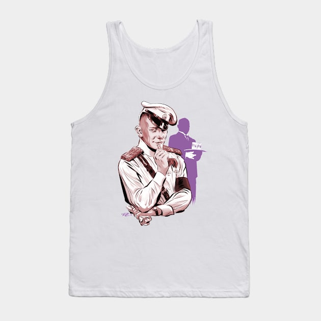 Erich Von Stroheim - An illustration by Paul Cemmick Tank Top by PLAYDIGITAL2020